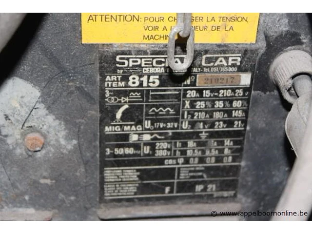 Laspost cebora, mig 815 - afbeelding 4 van  4