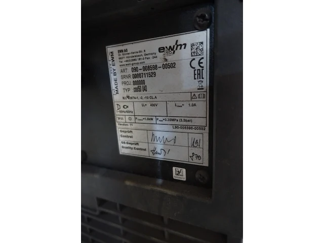 Laspost halfautomaat ewin - afbeelding 4 van  4