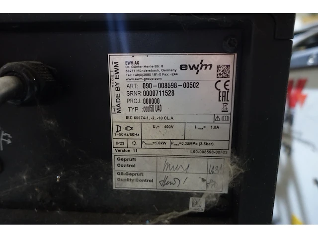 Laspost halfautomaat ewin - afbeelding 5 van  5