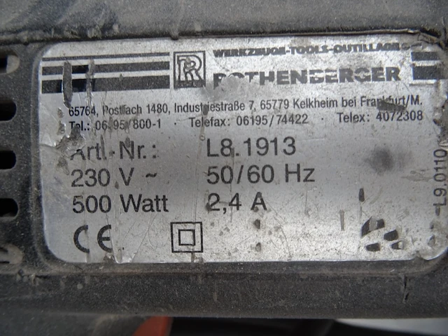 Lasspiegel rothenberger - afbeelding 11 van  11