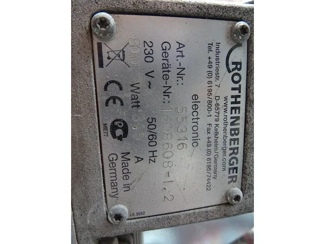 Lasspiegel rothenberger - afbeelding 12 van  14