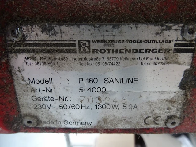 Lasspiegel rothenberger - afbeelding 9 van  11