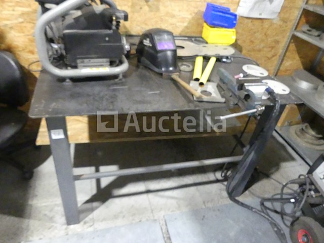 Lastafel met bankschroef - afbeelding 5 van  5