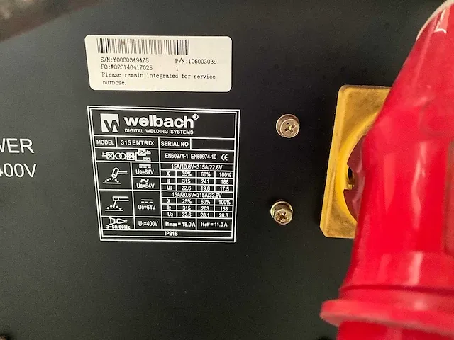 Lastoestel tig acdc 350 amp - afbeelding 5 van  7