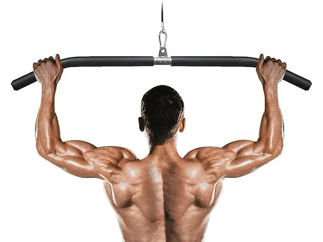 Lat pulldown bar 100cm - afbeelding 1 van  1