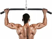 Lat pulldown bar 100cm - afbeelding 1 van  1