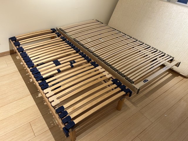 Lattoflex (2st) met voet + matras - afbeelding 1 van  6