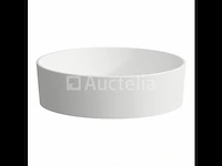 Laufen kartell - waskom 75x35 cm, diameter 42 cm, saphirkeramik, wit (nr. 15-11) - afbeelding 2 van  3