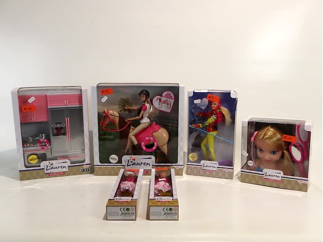 Lauren speelset (x6) - afbeelding 1 van  4