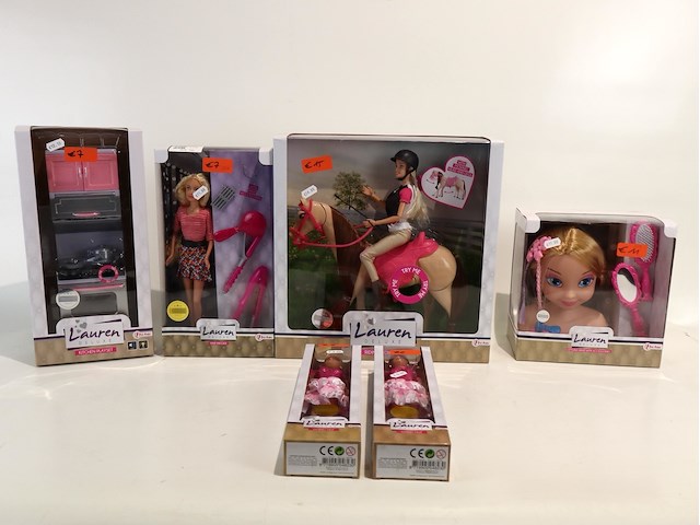 Lauren speelset (x6) - afbeelding 1 van  5