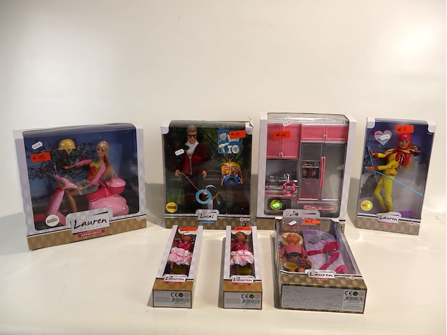 Lauren speelset (x7) - afbeelding 1 van  4