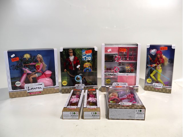 Lauren speelset (x7) - afbeelding 1 van  4