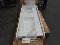 Lavabo 2 bakken afm ± 1,60x51 - afbeelding 1 van  3