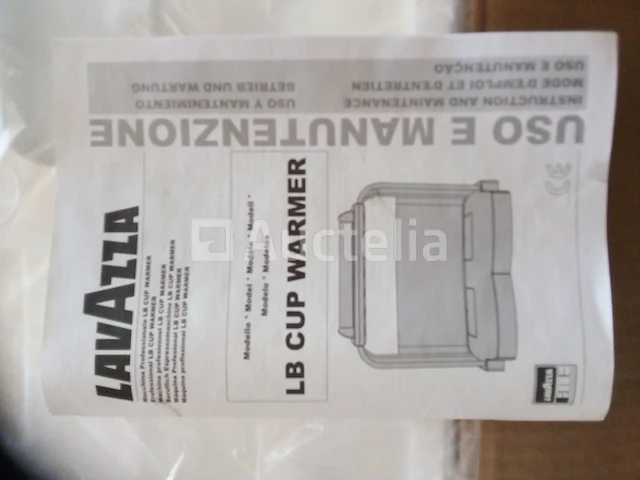 Lavazza blauwe lb kopje koffiekopje warmer - afbeelding 1 van  7
