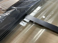 Lavinno - design 90 - inloopdouche met mat zwart frame - afbeelding 4 van  5