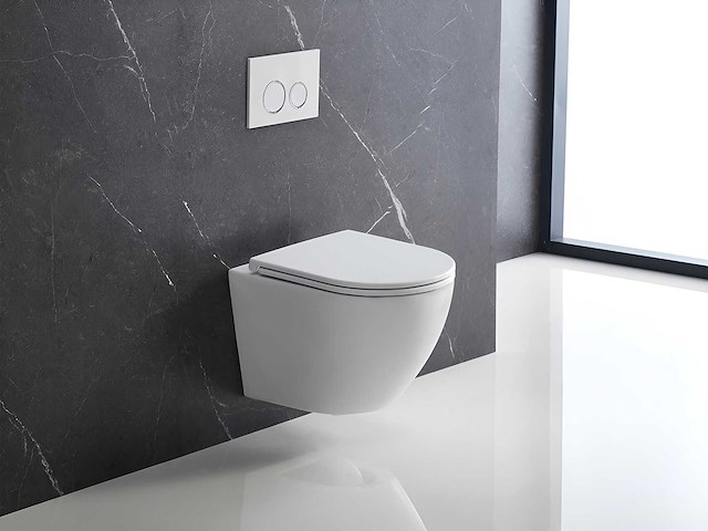 Lavinno - design hangtoilet tornado wit - afbeelding 1 van  6