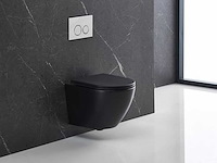 Lavinno - design hangtoilet tornado zwart - afbeelding 1 van  3