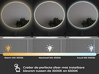 Lavinno - led 100 - rond led spiegel - afbeelding 8 van  8