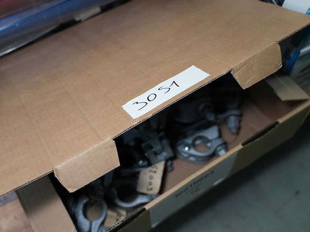 Layher - swivel coupler whith coarse thread - scaffolding (16x) - afbeelding 2 van  2