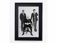 Le clan des siciliens (1969) - alain delon & jean gabin & lino ventura. - fine art photography - luxe houten lijst 70x50 cm - gelimiteerde oplage van 30 stuks