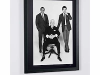 Le clan des siciliens (1969) - alain delon & jean gabin & lino ventura. - fine art photography - luxe houten lijst 70x50 cm - gelimiteerde oplage van 30 stuks - afbeelding 3 van  8