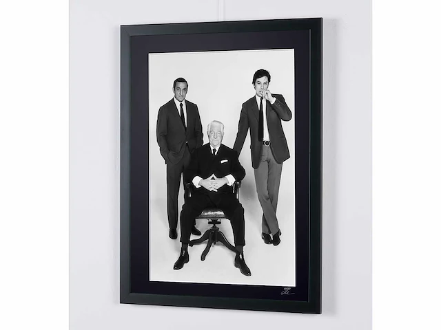 Le clan des siciliens (1969) - alain delon & jean gabin & lino ventura. - fine art photography - luxe houten lijst 70x50 cm - gelimiteerde oplage van 30 stuks - afbeelding 5 van  8