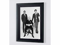 Le clan des siciliens (1969) - alain delon & jean gabin & lino ventura. - fine art photography - luxe houten lijst 70x50 cm - gelimiteerde oplage van 30 stuks - afbeelding 5 van  8