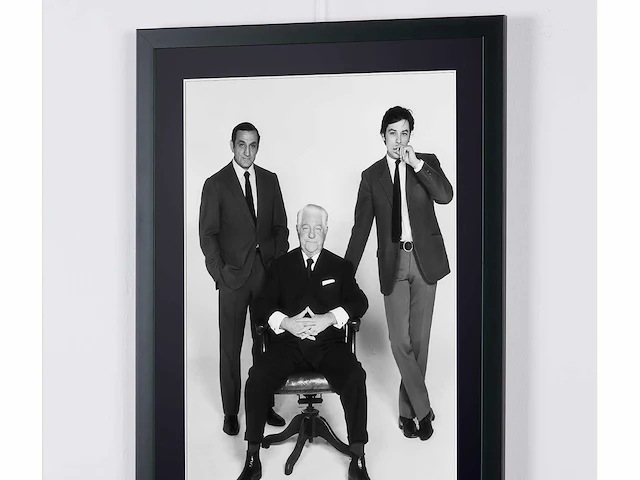 Le clan des siciliens (1969) - alain delon & jean gabin & lino ventura. - fine art photography - luxe houten lijst 70x50 cm - gelimiteerde oplage van 30 stuks - afbeelding 6 van  8