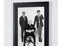 Le clan des siciliens (1969) - alain delon & jean gabin & lino ventura. - fine art photography - luxe houten lijst 70x50 cm - gelimiteerde oplage van 30 stuks - afbeelding 6 van  8
