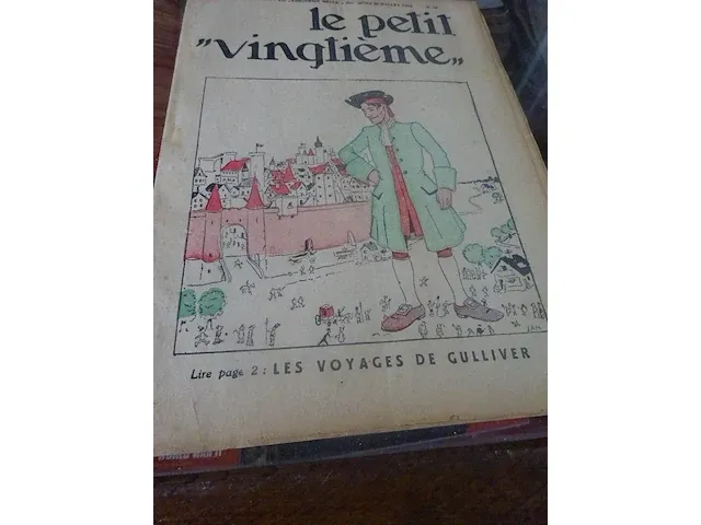 Le petit intieme-kuifje aflevering nr 29 -1933 - afbeelding 1 van  2