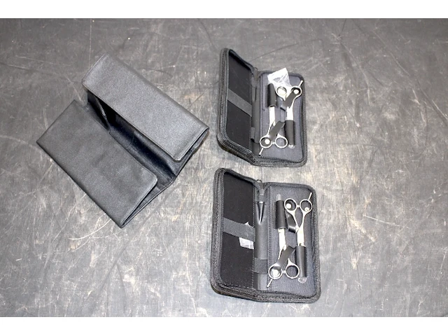 Leader etui met scharen (x2) - afbeelding 1 van  3