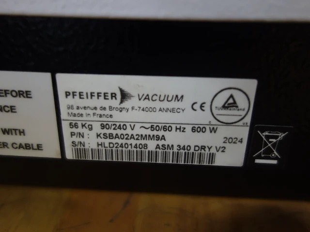 Leakchecker preiffer vacuum - afbeelding 3 van  4