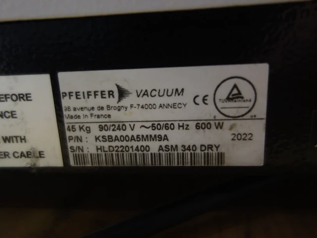 Leakchecker preiffer vacuum - afbeelding 4 van  4