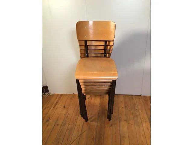 Lecluyse la toupie schoolstoelen (8x) - afbeelding 2 van  7