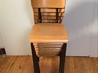 Lecluyse la toupie schoolstoelen (8x) - afbeelding 2 van  7