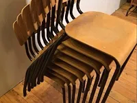 Lecluyse la toupie schoolstoelen (8x) - afbeelding 3 van  7