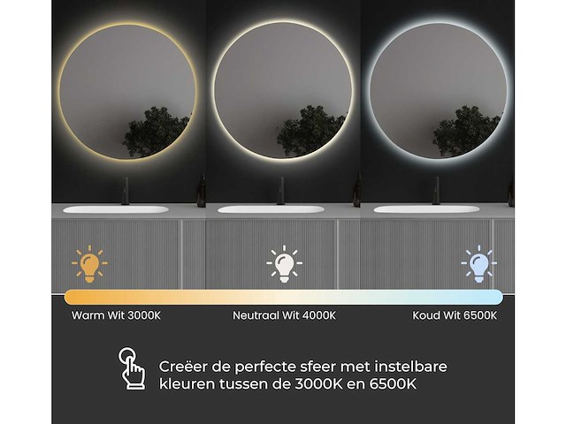 Led 40 oval - badkamerverlichting - afbeelding 2 van  2