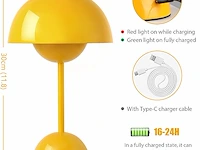 Led accu tafellamp wit - afbeelding 3 van  5