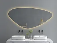 Led badkamerspiegel 160x79 cm met ant-condens nieuw - afbeelding 3 van  4