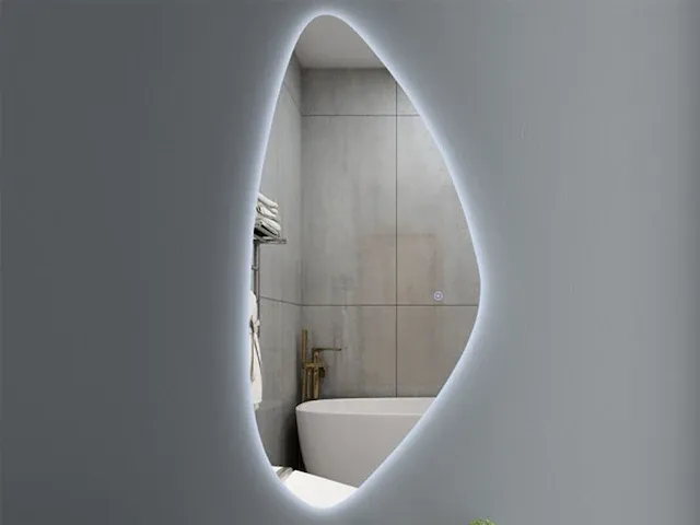 Led badkamerspiegel 160x79 cm met ant-condens nieuw - afbeelding 4 van  4