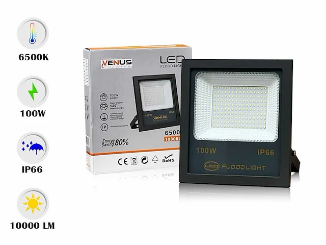 Led breedstraler (5x) - afbeelding 1 van  4