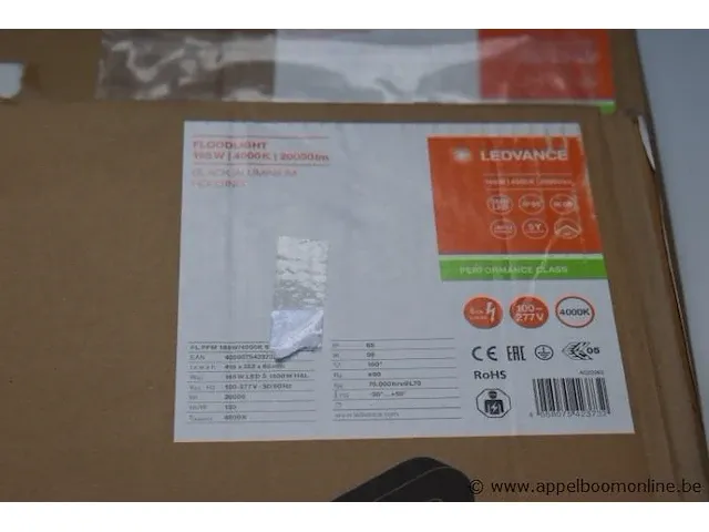 Led breedstraler ledvance floodlight, 165w - afbeelding 2 van  3