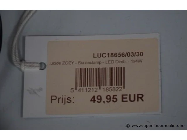 Led bureaulamp lucide zozy - afbeelding 2 van  2