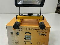 Led draagbare werklamp 30w 2400lumen outdoor - afbeelding 3 van  3