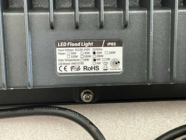 Led flood light - afbeelding 3 van  3