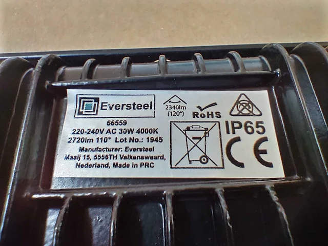 Led floodlight 30 watt - afbeelding 5 van  5