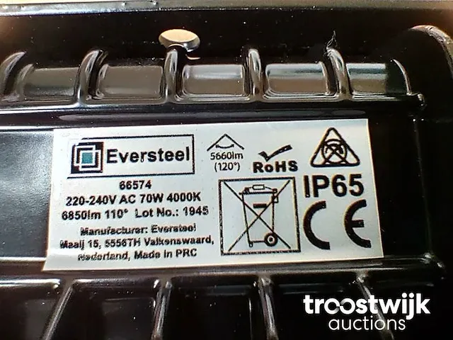 Led floodlight 70 watt - afbeelding 6 van  6