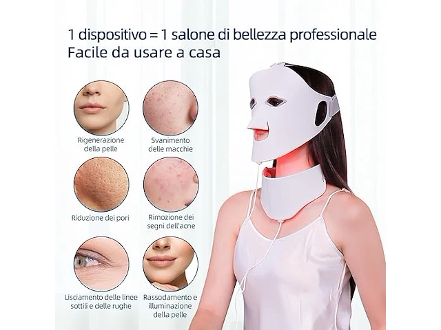 Led-gezichtsmasker - afbeelding 3 van  4