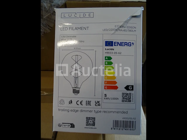 Led gloeilamp - lucid amber - afbeelding 2 van  3