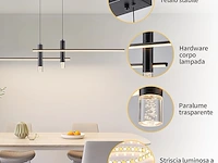 Led-hangkroonluchter - afbeelding 4 van  4